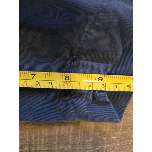 American Eagle Men's chino shorts Blue 38 classic casual preppy summer coastal - Picture 5 of 8